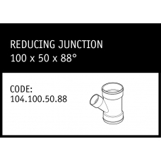 Marley Solvent Joint Reducing Junction 100x50x88° - 104.100.50.88